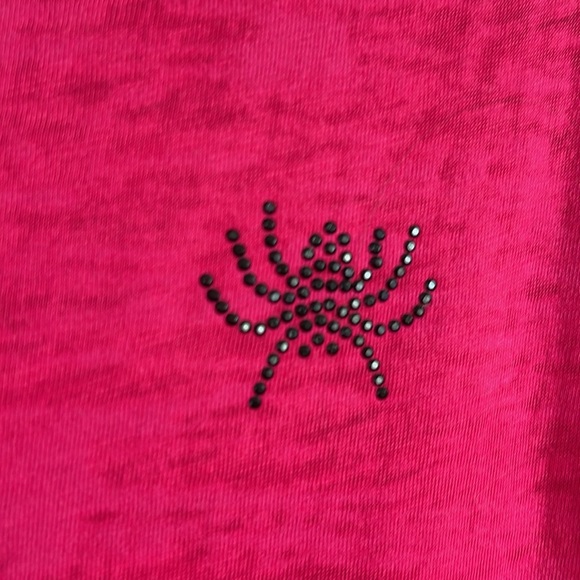 Pink heathered e.vil t-shirt - Picture 3 of 6